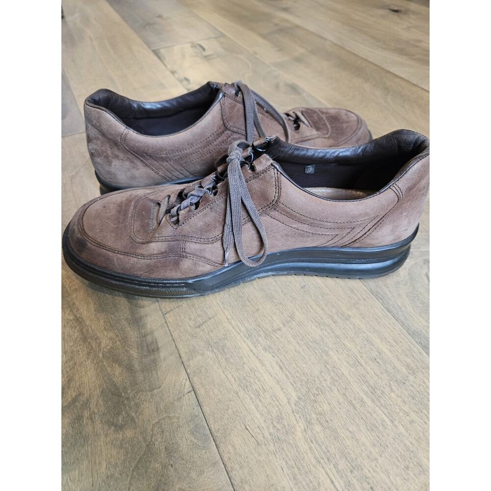 Mephisto Match RunOff Air Jet Tan Leather Casual Walking Shoes Mens Sz 10 Brown